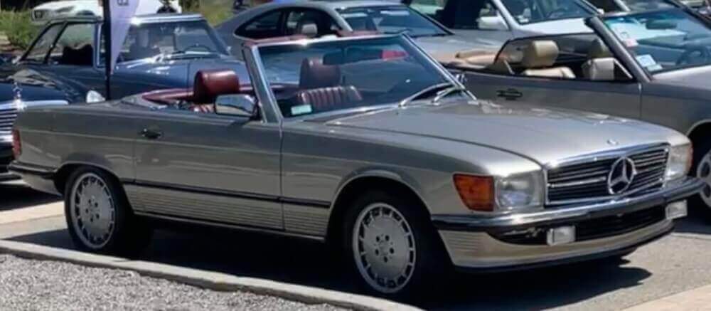 1986 MERCEDES 560SL