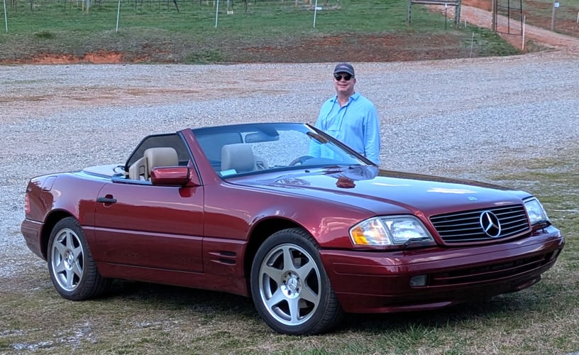 1997 Mercedes SL500 40th Anniversary
