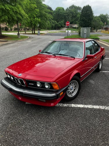 1987 BMW M6