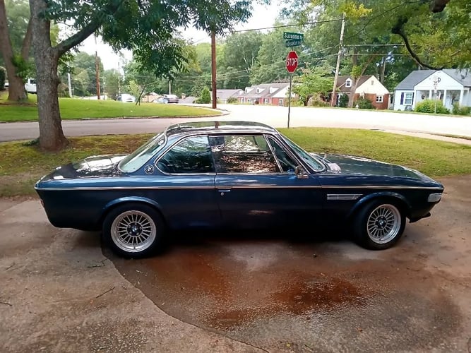 1974 BMW 3.0CS raw and rowdy