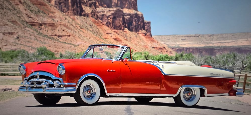 1954 Packard Caribbean Red