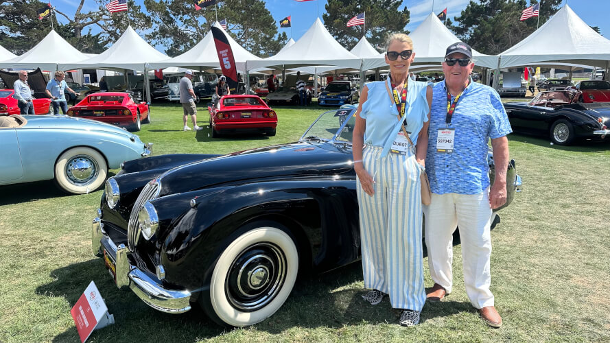1955 Jaguar XK140