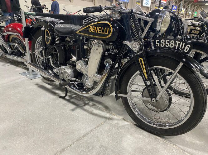 1936 Benelli 500 motorcycle