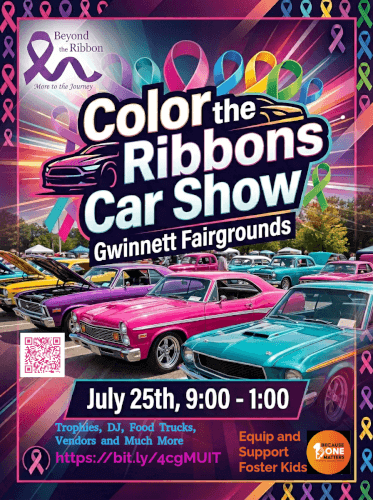 Color the Ribbons Car Show