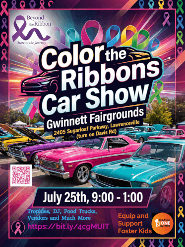Color the Ribbons Car Show
