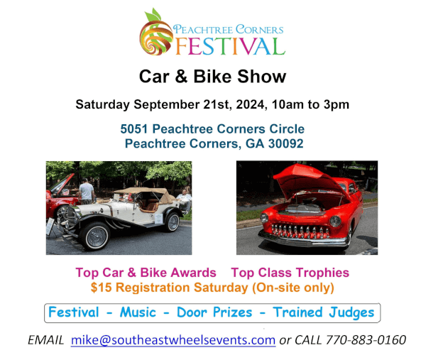 Annual PEACHTREE Festival Car & Bike Show