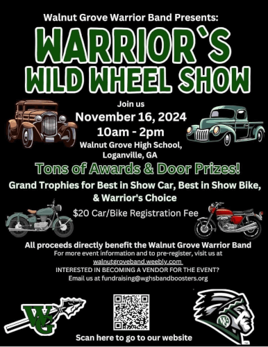 Warriors Wild Wheels car show