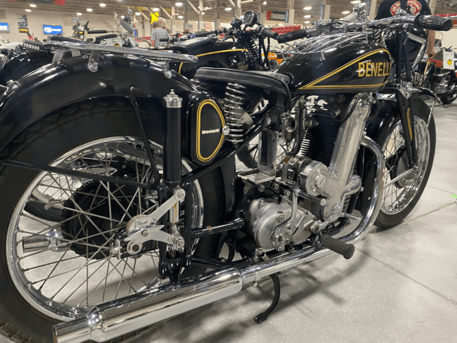 1936 Benelli 500 motorcycle photo 2