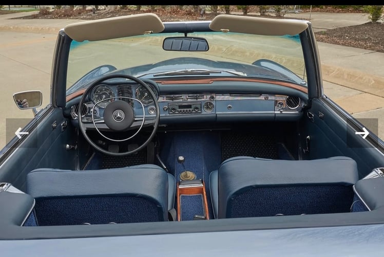 1969 MERCEDES 280 SL thumbnail 6