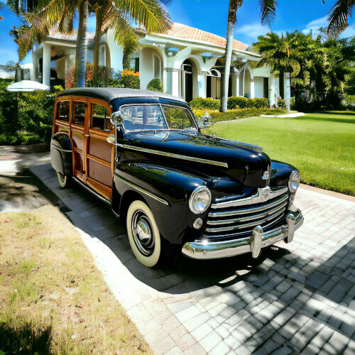 1947 Ford de luxe